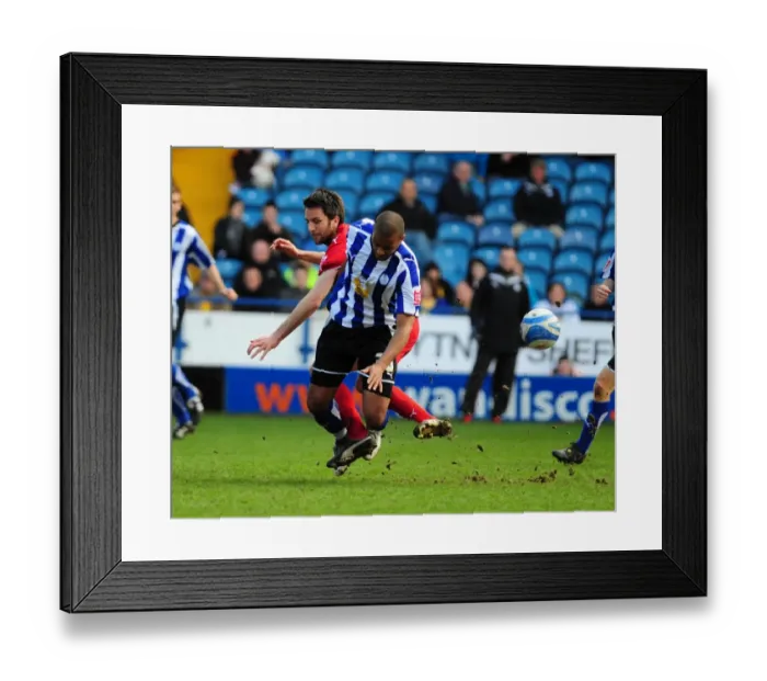 Framed Print : Battle for the Ball: Soares vs. Skuse - Sheffield Wednesday vs. Bristol City Championship Clash (16th March 2010) Framed Print : Battle for the Ball: Soares vs. Skuse - Sheffield Wednesday vs. Bristol City Championship Clash (16th March 2010)