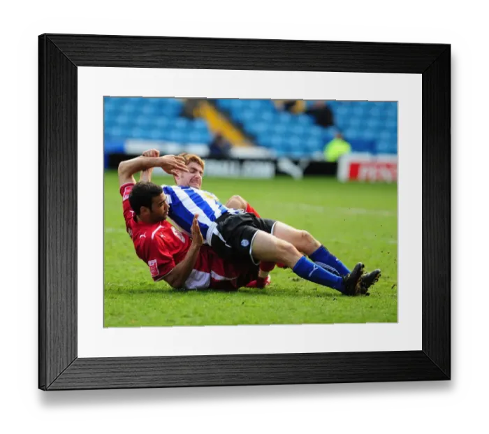 Framed Print : Battling for Championship Glory: Fontaine vs. O'Connor (Mar. 16, 2010)