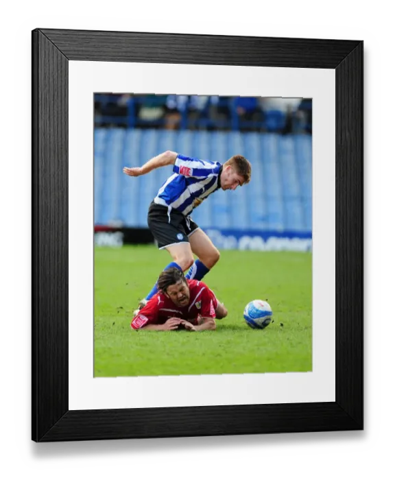 Framed Print : Sheffield Wednesday vs. Bristol City: Paul Hartley Foul by James O'Connor - Championship Clash, April 2010 Framed Print : Sheffield Wednesday vs. Bristol City: Paul Hartley Foul by James O'Connor - Championship Clash, April 2010