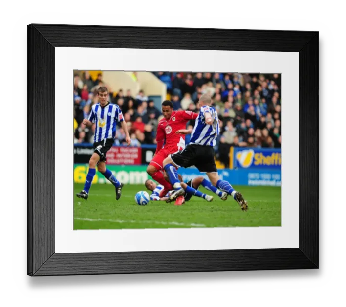 Framed Print : Nicky Maynard Scores the Championship-Winning Goal for Bristol City against Sheffield Wednesday, April 2010 Framed Print : Nicky Maynard Scores the Championship-Winning Goal for Bristol City against Sheffield Wednesday, April 2010