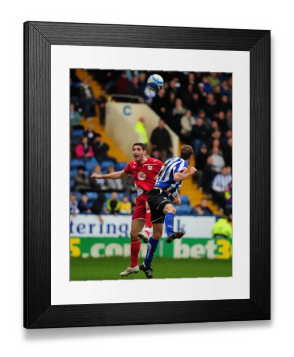 Framed Print : Bradley Orr's Header Saved: Sheffield Wednesday vs. Bristol City, Championship 2010 Framed Print : Bradley Orr's Header Saved: Sheffield Wednesday vs. Bristol City, Championship 2010