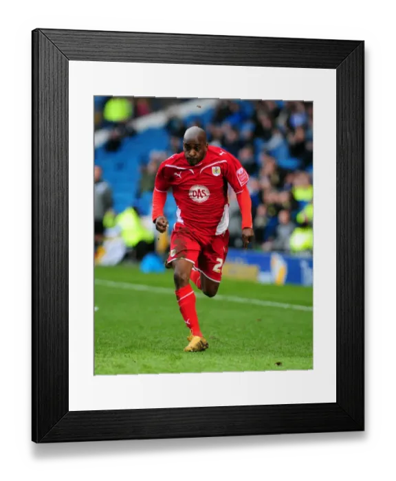Framed Print : Jamal Campbell-Ryce of Bristol City in Action against Sheffield Wednesday, Championship Match, Hillsborough Stadium, Sheffield, England - 05 / 04 / 2010