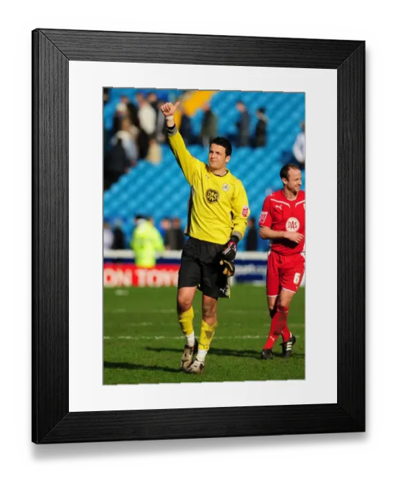 Framed Print : Championship Showdown: Henderson's Heroics Deny Sheffield Wednesday (05 / 04 / 2010) Framed Print : Championship Showdown: Henderson's Heroics Deny Sheffield Wednesday (05 / 04 / 2010)