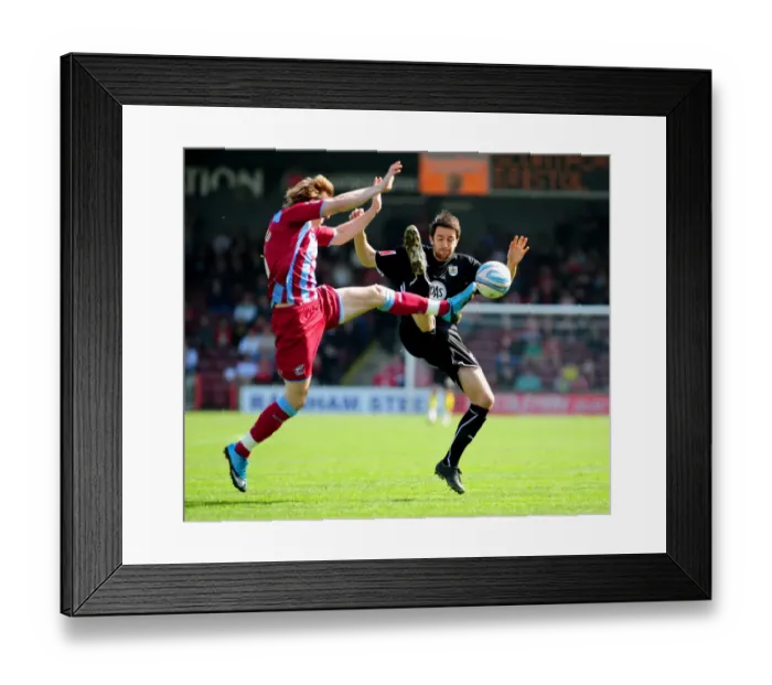 Framed Print : Scunthorpe United v Bristol City 170410 Framed Print : Scunthorpe United v Bristol City 170410