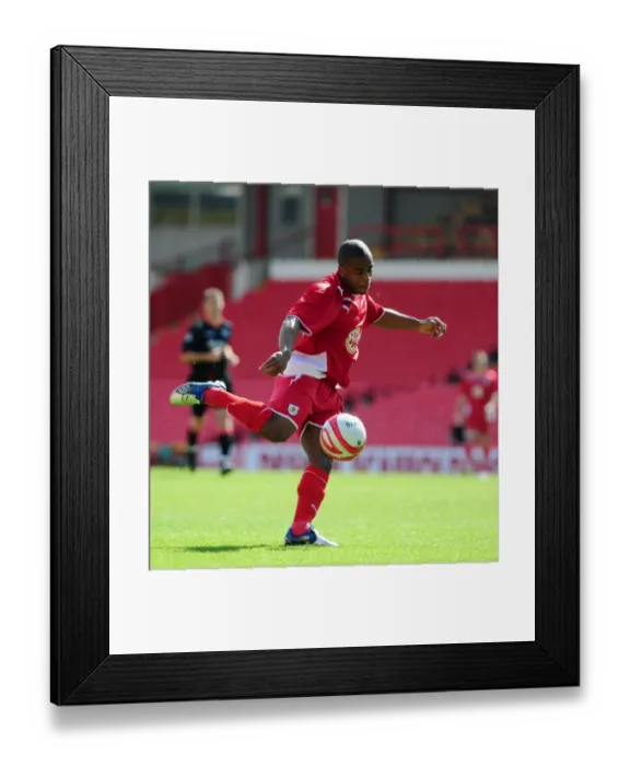 Framed Print : A Pivotal Moment: Bristol City Reserves vs Exeter Reserves (09-10 Season)