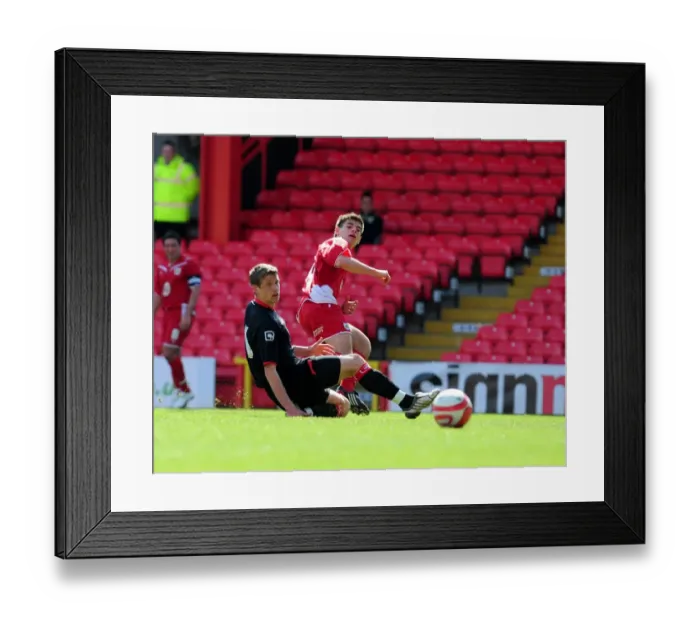 Framed Print : A Glimpse into Bristol City's 09-10 Season: Pivotal Reserve Match vs Exeter