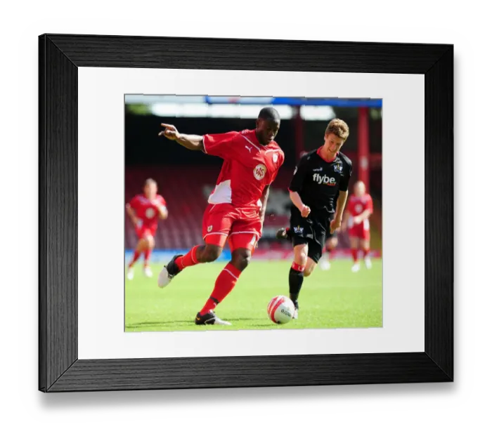 Framed Print : Bristol City Reserves vs Exeter Reserves: A Football Rivalry from the 09-10 Season
