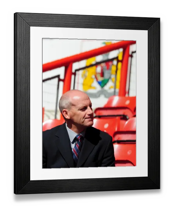 Framed Print : New Manager Steve Coppell Takes Charge of Bristol City Football Club at Ashton Gate Stadium (April 2010) Framed Print : New Manager Steve Coppell Takes Charge of Bristol City Football Club at Ashton Gate Stadium (April 2010)