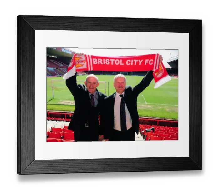 Framed Print : New Manager Steve Coppell Kicks Off Bristol City's Championship Season at Ashton Gate, 2010 Framed Print : New Manager Steve Coppell Kicks Off Bristol City's Championship Season at Ashton Gate, 2010