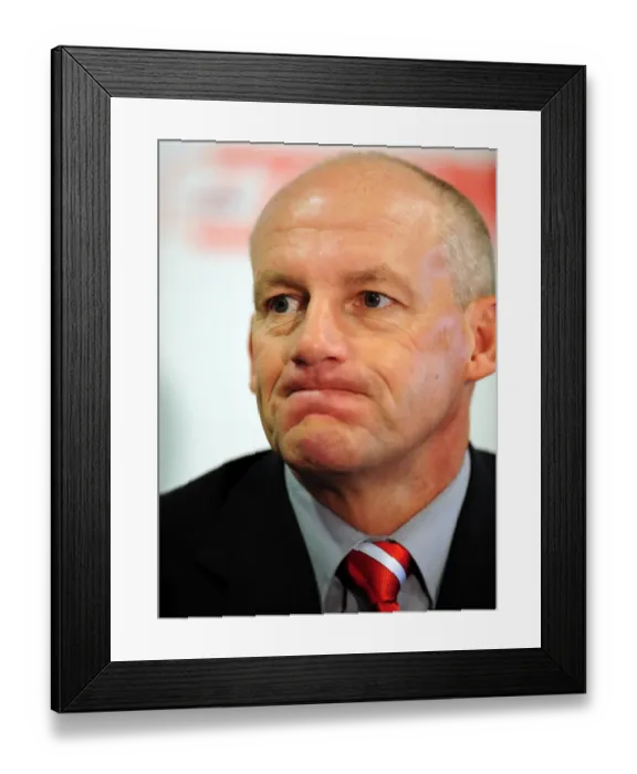 Framed Print : New Manager Steve Coppell Kicks Off Championship Season at Ashton Gate Stadium (April 2010) Framed Print : New Manager Steve Coppell Kicks Off Championship Season at Ashton Gate Stadium (April 2010)
