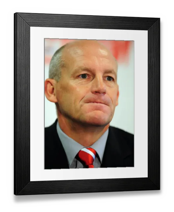 Framed Print : New Manager Steve Coppell Kicks Off Championship Season at Ashton Gate Stadium (April 2010) Framed Print : New Manager Steve Coppell Kicks Off Championship Season at Ashton Gate Stadium (April 2010)