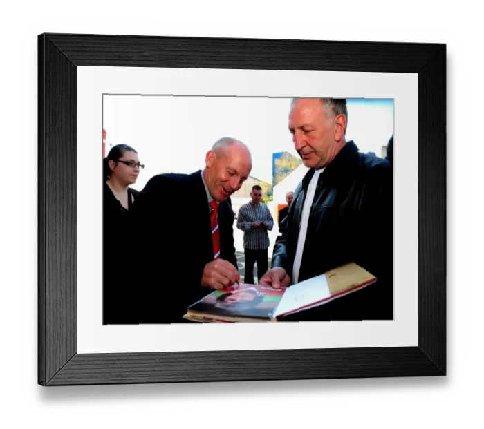 Framed Print : New Manager Steve Coppell Embraces Ecstatic Bristol City Fans at Ashton Gate Stadium, 2010 Framed Print : New Manager Steve Coppell Embraces Ecstatic Bristol City Fans at Ashton Gate Stadium, 2010