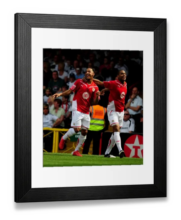Framed Print : Bristol City v derby County 240410
