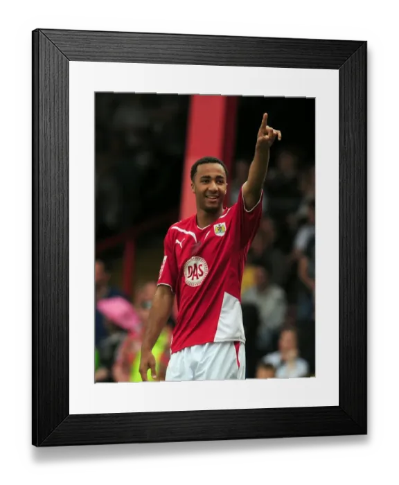 Framed Print : Thrilling Nicky Maynard Goal Celebration: Bristol City's Championship Victory Over Derby County (24 / 04 / 2010) Framed Print : Thrilling Nicky Maynard Goal Celebration: Bristol City's Championship Victory Over Derby County (24 / 04 / 2010)