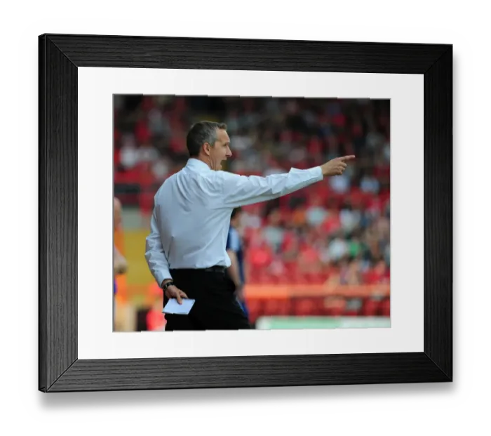 Framed Print : Championship Showdown: Millen vs. Derby at Ashton Gate, 2010 - Bristol City vs. Derby County