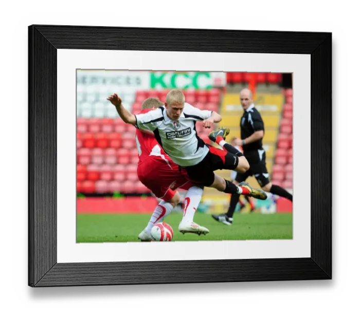 Framed Print : Christian Ribeiro fouls Framed Print : Christian Ribeiro fouls