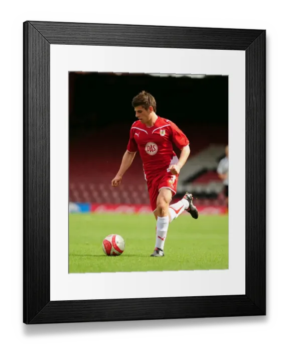 Framed Print : Joe Edwards in Action: Bristol City vs Bournemouth Reserves Framed Print : Joe Edwards in Action: Bristol City vs Bournemouth Reserves