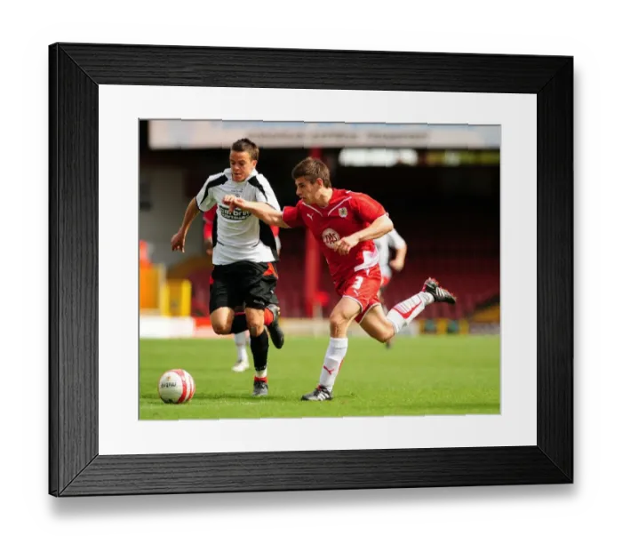 Framed Print : Joe Edwards in Action: Bristol City vs Bournemouth Reserves