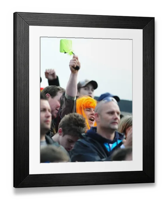 Framed Print : Championship Showdown: Bristol City Fans at Blackpool's Bloomfield Road (May 2010) Framed Print : Championship Showdown: Bristol City Fans at Blackpool's Bloomfield Road (May 2010)