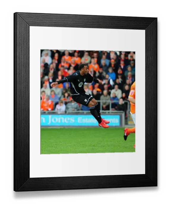 Framed Print : Nicky Maynard Scores the Winning Goal: Blackpool vs. Bristol City, Championship 2010 Framed Print : Nicky Maynard Scores the Winning Goal: Blackpool vs. Bristol City, Championship 2010