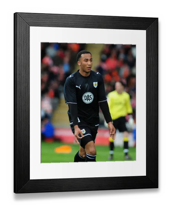 Framed Print : Nicky Maynard's Euphoric Goal Celebration (Championship 2010 - Blackpool vs. Bristol City) Framed Print : Nicky Maynard's Euphoric Goal Celebration (Championship 2010 - Blackpool vs. Bristol City)