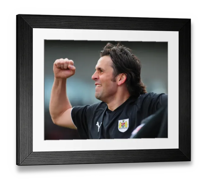Framed Print : Paul Hartley's Thrilling Goal Celebration vs. Blackpool (Championship 2010) Framed Print : Paul Hartley's Thrilling Goal Celebration vs. Blackpool (Championship 2010)