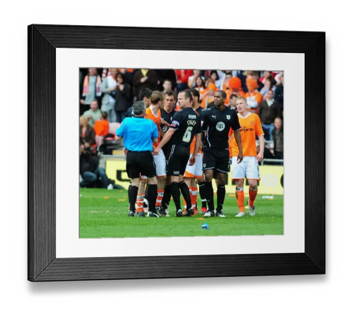 Framed Print : Bristol City vs. Blackpool: Carey vs. Ormerod - Championship Clash, Bloomfield Road (2010) Framed Print : Bristol City vs. Blackpool: Carey vs. Ormerod - Championship Clash, Bloomfield Road (2010)