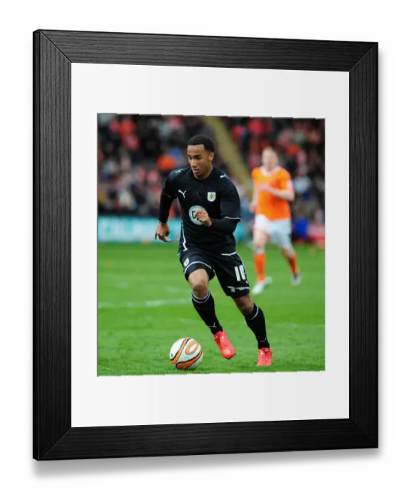 Framed Print : Blackpool v Bristol City 020510