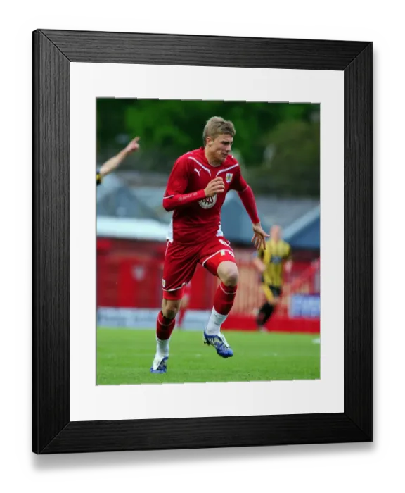 Framed Print : Bristol City v Gloucester City Glos Cup Framed Print : Bristol City v Gloucester City Glos Cup