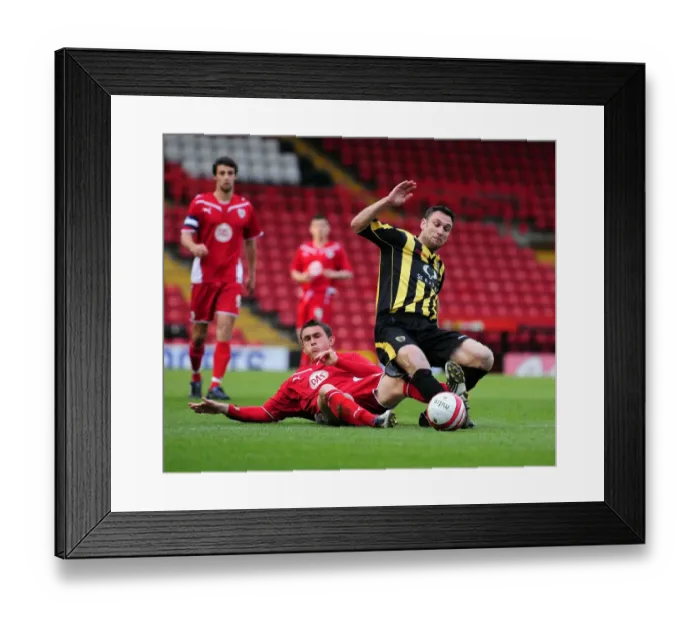 Framed Print : Bristol City vs Gloucester City: Glos Cup Showdown, Season 09-10
