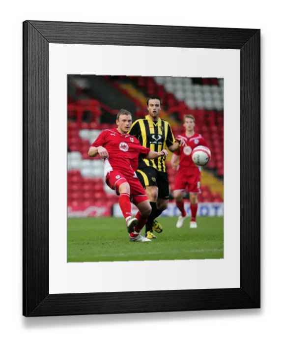 Framed Print : Bristol City vs Gloucester City: Glos Cup Clash, Season 09-10