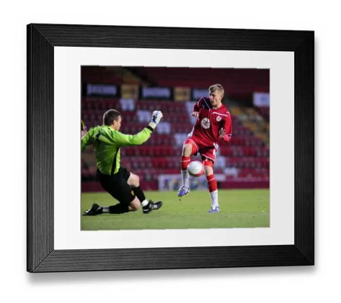 Framed Print : Bristol City vs Gloucester City: Glos Cup Clash, Season 09-10