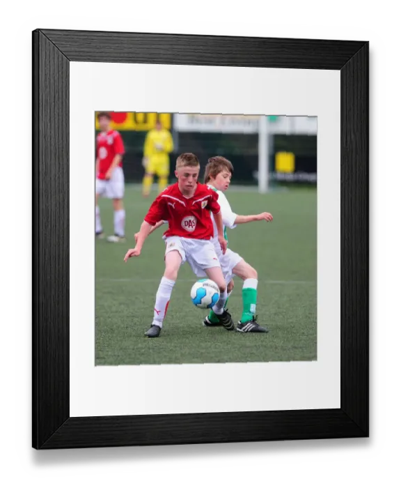 Framed Print : Bristol City First Team: Nurturing the Next Football Stars at the Academy Tournament (Season 09-10)
