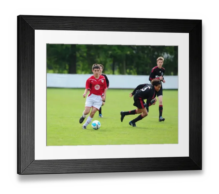 Framed Print : Nurturing the Next Football Stars: 09-10 Bristol City Academy Tournament