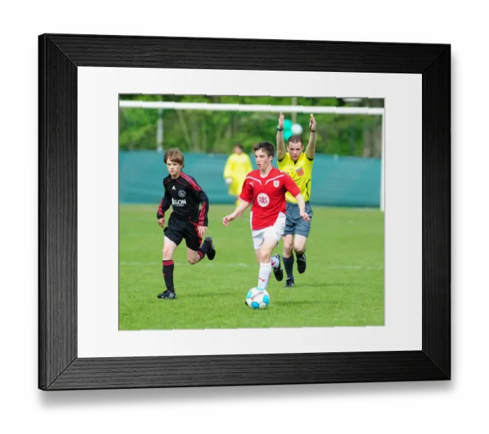 Framed Print : Bristol City First Team at the Academy Tournament (Season 09-10)