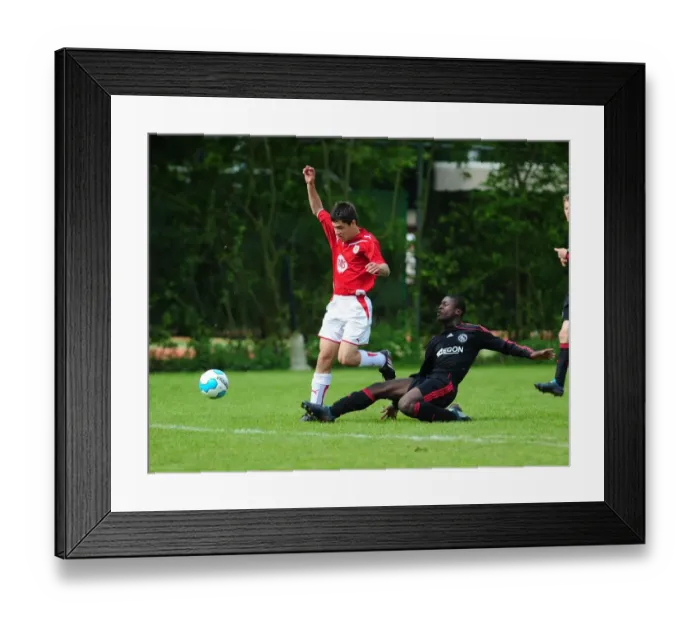 Framed Print : Rising Stars of the First Team: Bristol City Academy Tournament - Season 09-10