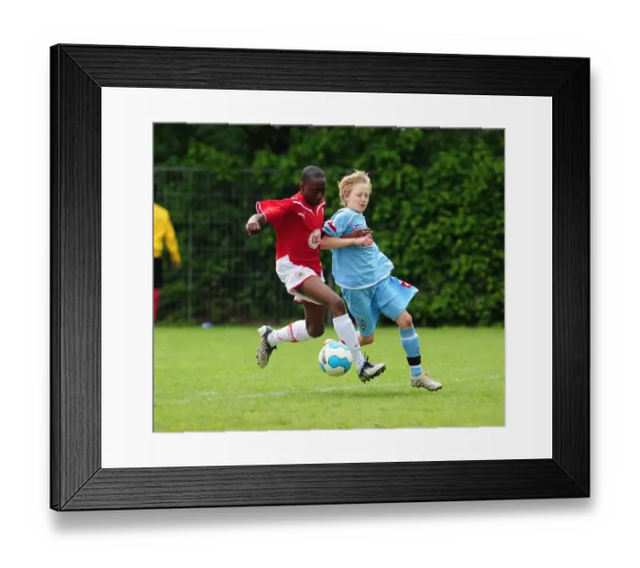 Framed Print : Bristol City First Team at the Academy Tournament (Season 09-10) Framed Print : Bristol City First Team at the Academy Tournament (Season 09-10)