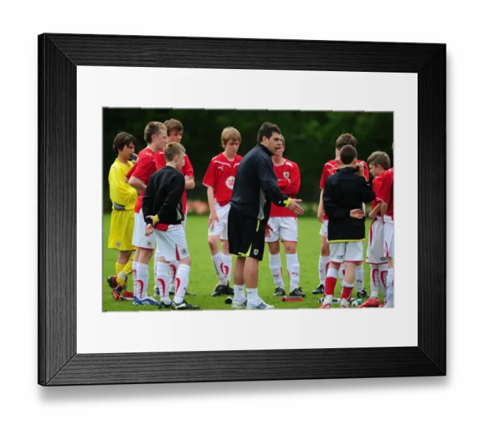 Framed Print : Bristol City Academy Tournament: Rising Stars of the First Team - Season 09-10