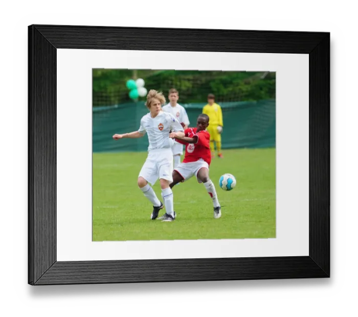 Framed Print : Bristol City First Team at 09-10 Academy Tournament: In Action