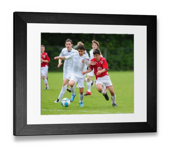 Framed Print : Bristol City First Team at the Academy Tournament (Season 09-10)