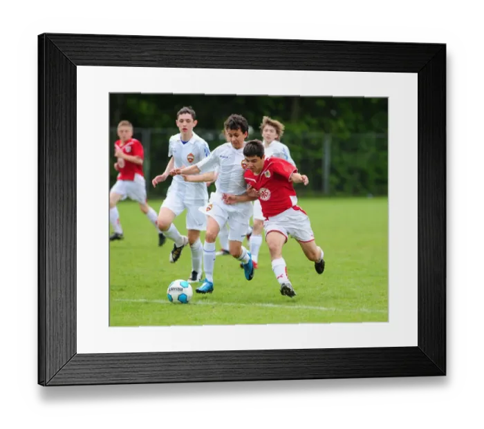 Framed Print : Bristol City First Team at 09-10 Academy Tournament: In Action