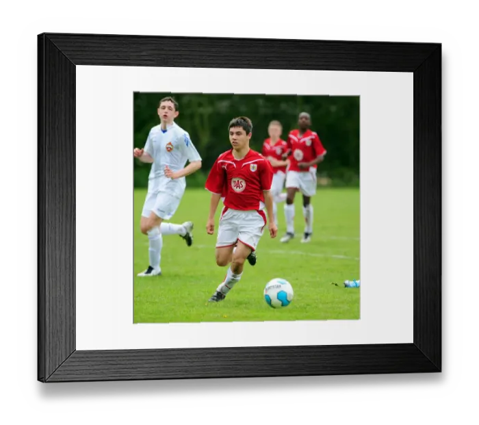 Framed Print : Rising Stars of the First Team: 09-10 Bristol City Academy Tournament