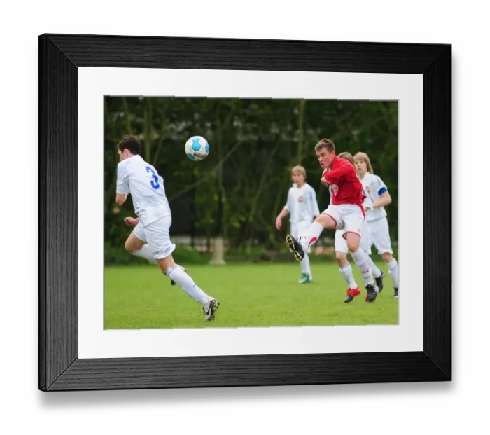 Framed Print : Nurturing Football Stars of Tomorrow: Bristol City Academy Tournament - Season 09-10