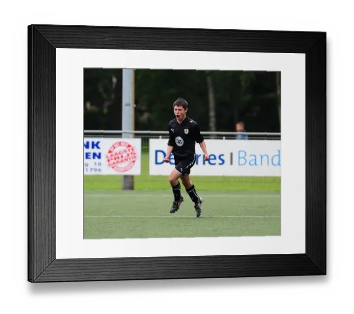 Framed Print : Bristol City First Team: Rising Stars of the 09-10 Academy Tournament