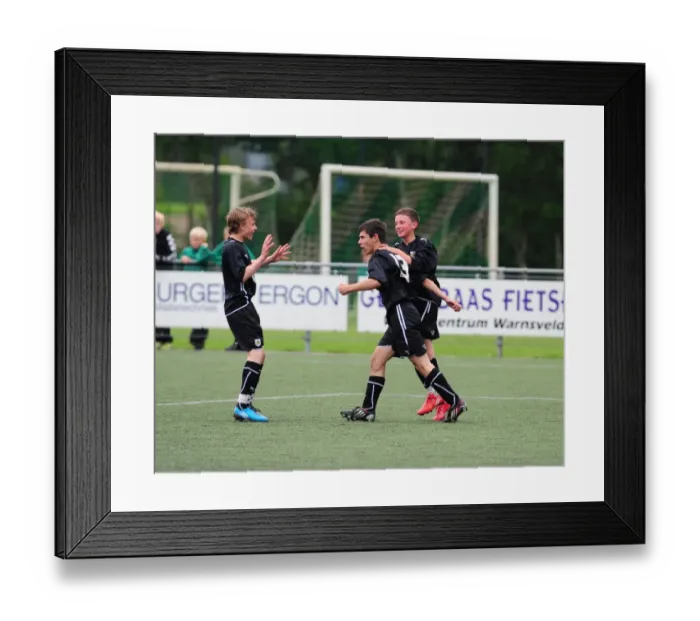 Framed Print : Bristol City First Team at the Academy Tournament (Season 09-10)