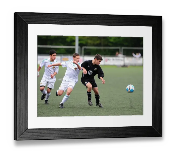 Framed Print : Bristol City First Team at the Academy Tournament (Season 09-10)