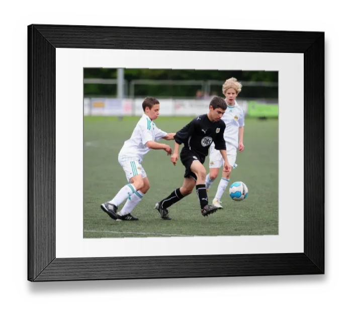 Framed Print : Bristol City First Team at the Academy Tournament (Season 09-10)