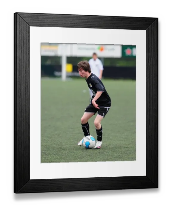 Framed Print : Bristol City First Team at the Academy Tournament (Season 09-10)