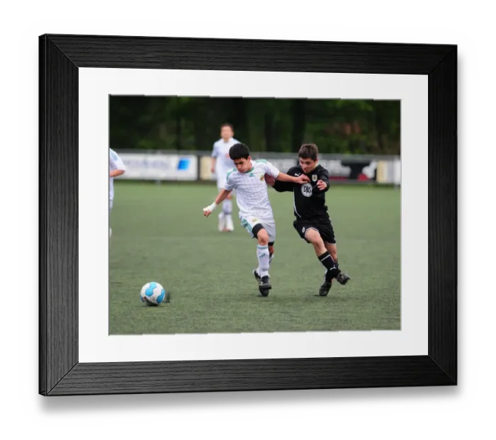Framed Print : Bristol City First Team at the 09-10 Academy Tournament
