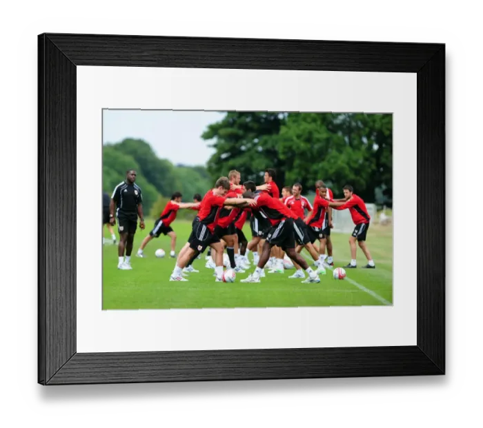 Framed Print : Bristol City FC: Championship Players Kick-Start Pre-Season Training Framed Print : Bristol City FC: Championship Players Kick-Start Pre-Season Training